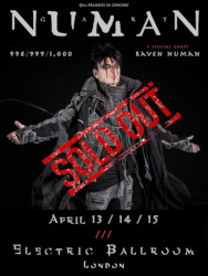 Gary Numan Bearded Theory Festival 2023 Artwork